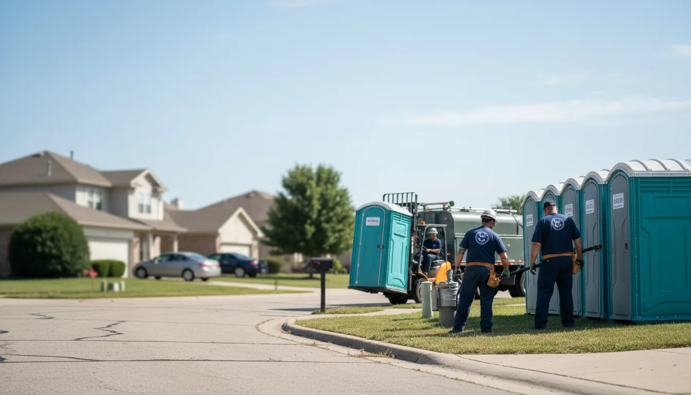Porta Potty Rental in Scottsburg, IN near me